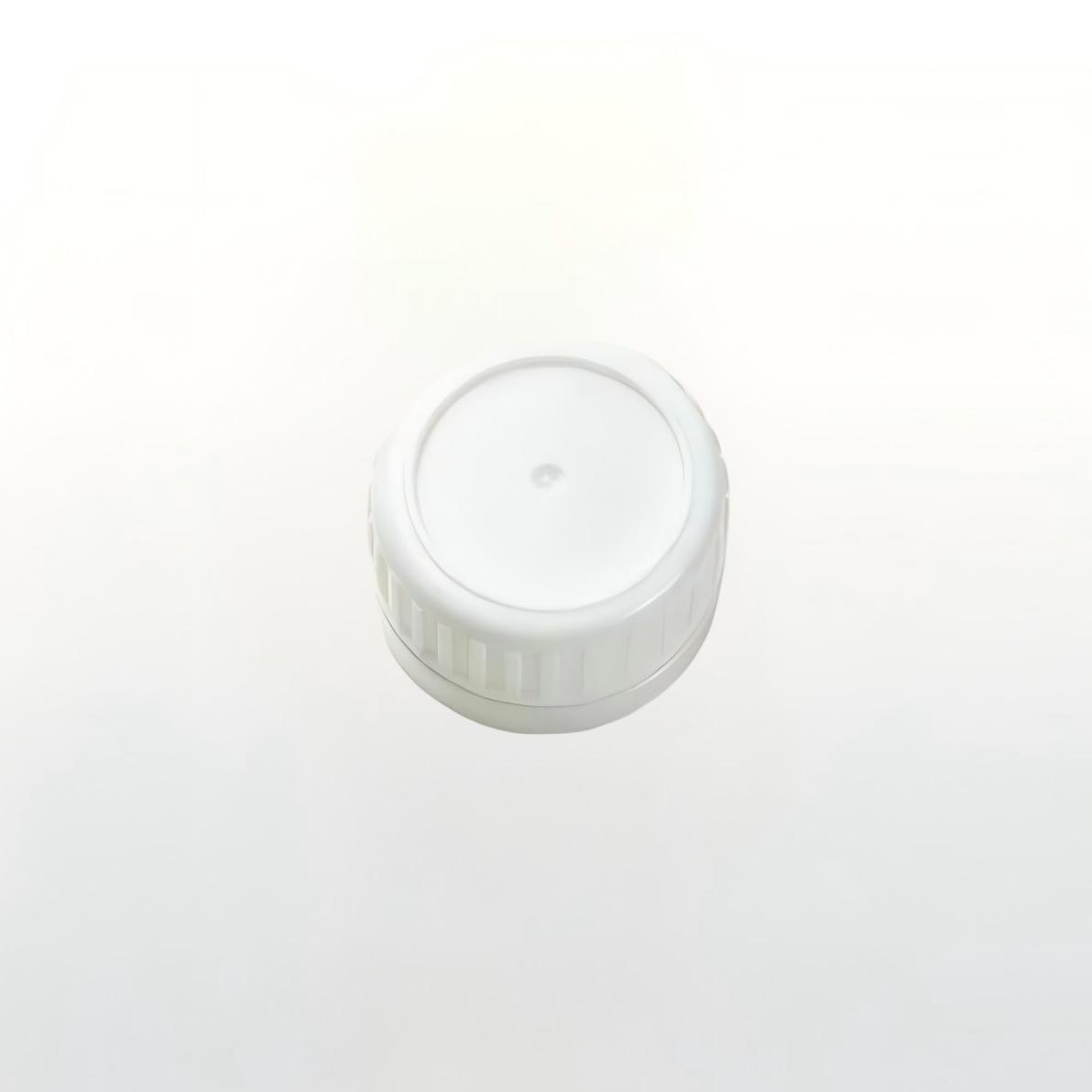 100ml Amber Glass Pharmacy Bottle with White Screw Cap