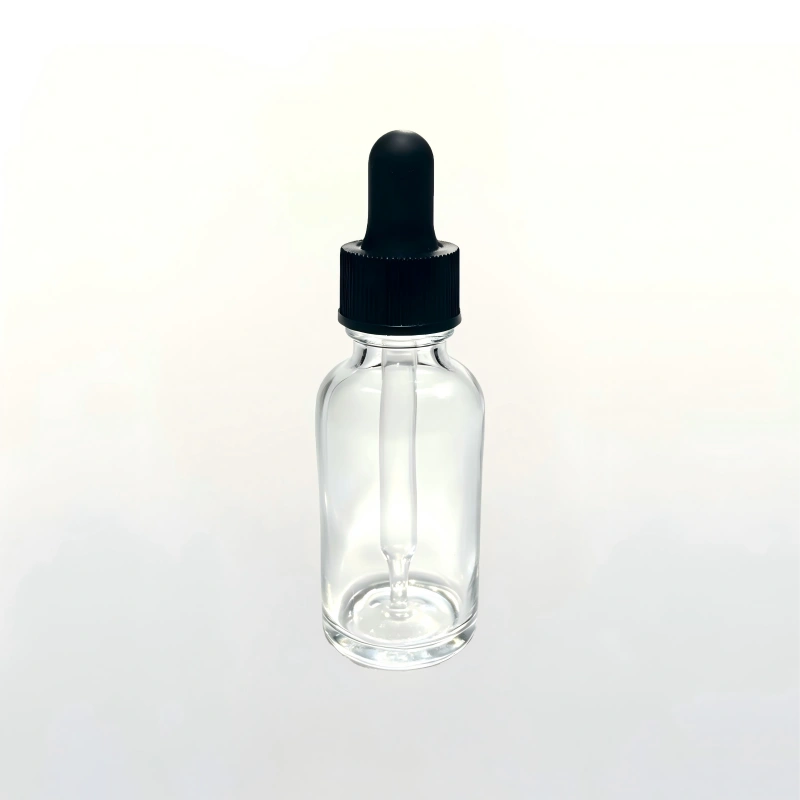 30ml Clear Glass Essential Oil Bottles With Dropper