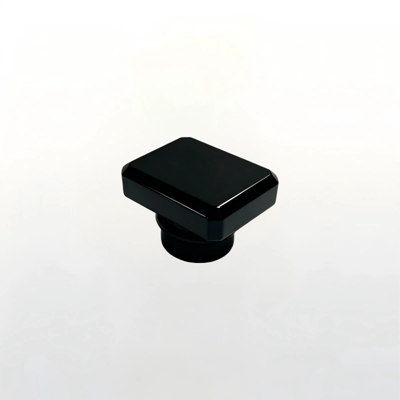 black plastic perfume spray cap