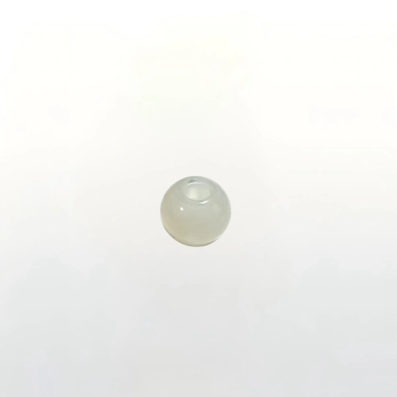 100ml Clear Cracked Pattern Crystal Perfume Bottle With White Spherical Cap